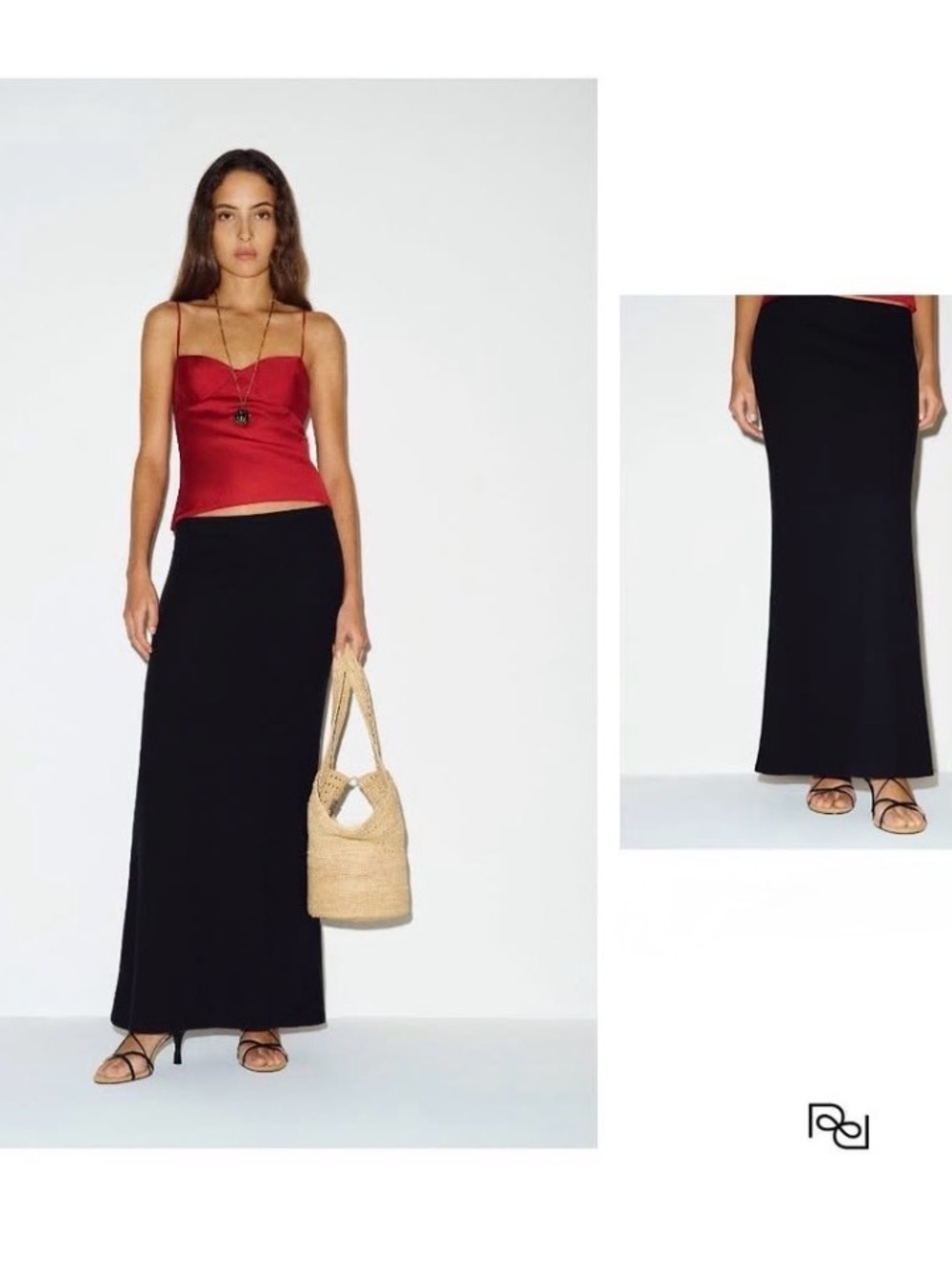 Reformation Black Maxi Skirt - Sleek Straight Silhouette